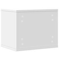 Bureau organiser 36x26x29,5 cm bewerkt hout wit 6