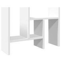 Bureau organiser 34,5x15,5x35,5 cm bewerkt hout wit 7