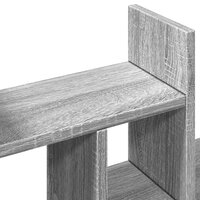 Bureau organiser 34,5x15,5x35,5 cm bewerkt hout grijs sonoma 9