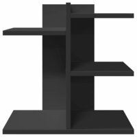 Bureau organiser 42x21,5x42 cm bewerkt hout zwart 4