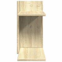 Bureau organiser 42x21,5x42 cm bewerkt hout sonoma eikenkleurig 5