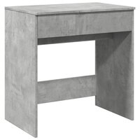 Kaptafel met spiegel 73x46,5x120 cm betongrijs 2