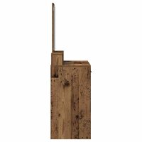 Kaptafel met lade Oud Hout 100 x 41 x 140 cm Bewerkt hout 7