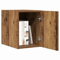 Wandkast Wandgemonteerd Oud hout 30 x 42.5 x 40 cm Bewerkt hout 3