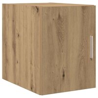 Wandkast artisanaal eikenkleurig 30 x 42.5 x 40 cm Bewerkt hout 2