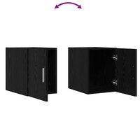 Wandkast Zwart eiken 30 x 42.5 x 40 cm Bewerkt hout 9
