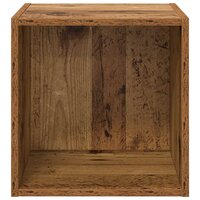 Wandkast Oud hout 37 x 37 x 37 cm Bewerkt hout 6