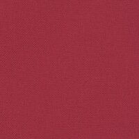 Kuipstoel met voetenbank stof wijnrood 7