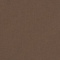 Kuipstoel met voetenbankje stof bruin 7