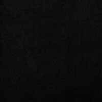 Kuipstoel met voetenbank fluweel zwart 7