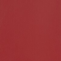 Kuipstoel met voetenbankje kunstleer wijnrood 7