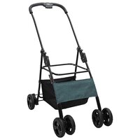 Opvouwbare Huisdierenwagen Verstelbaar Groen 81 x 47 x 99 cm 4