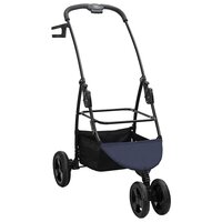 Opvouwbare Huisdierenwagen Verstelbaar Blauw 78 x 54 x 101 cm 5