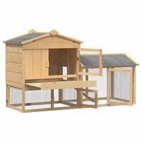 Kippenhok Bruin 150 x 60 x 89 cm 6