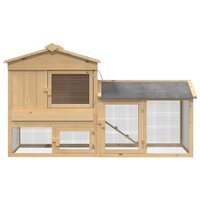 Kippenhok Bruin 150 x 60 x 89 cm 7