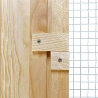 Kippenhok Bruin 150 x 60 x 89 cm 9