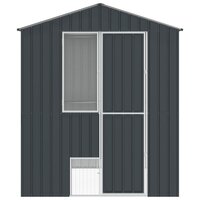 Vogelkooi Antraciet 215 x 210 x 247 cm Gegalvaniseerd staal 7