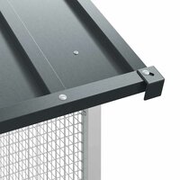 Vogelkooi Antraciet 227 x 310 x 247 cm Gegalvaniseerd staal 9