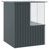 Vogelkooi Antraciet 154 x 154 x 200 cm Gegalvaniseerd staal 5