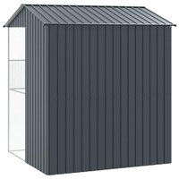 Vogelkooi Antraciet 215 x 210 x 247 cm Gegalvaniseerd staal 5