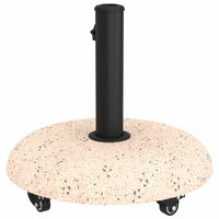 Parasolvoet Geel en Zwart 45 x 45 x 40 cm Beton en Metaal 7