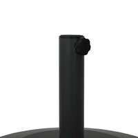 Buiten Parasolvoet Zwart 48 x 48 x 32 cm Staal, Beton 9