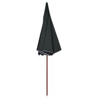 Parasol met stalen paal 300 cm antracietkleurig 2