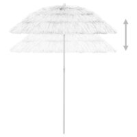 Strandparasol Hawa&iuml; 180 cm wit 4