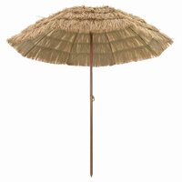 Strandparasol Bruin &Oslash; 206 x 209.5 cm Staal 2