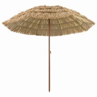 Strandparasol Bruin &Oslash; 265 x 267 cm Staal 2