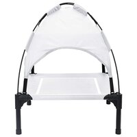 Hondenbed Zilvergrijs s Staal 5