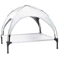 Hondenbed Zilvergrijs xl Staal 2