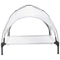 Hondenbed Zilvergrijs xl Staal 4