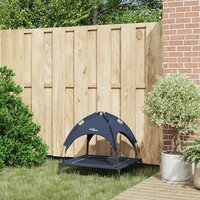 Hondenbed Marineblauw m Staal 3