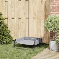 Hondenbed Lichtgrijs m Oxford Stof en Staal 3