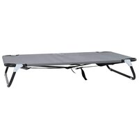 Hondenbed Lichtgrijs 90 x 55 x 18 cm Oxford Stof en Staal 2