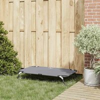 Hondenbed Lichtgrijs 105 x 65 x 18 cm Oxford Stof en Staal 3