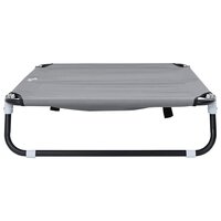 Hondenbed Lichtgrijs 105 x 65 x 18 cm Oxford Stof en Staal 5