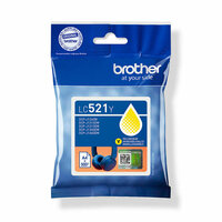 Originele inktcartridge Brother LC521Y Geel 3