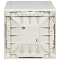 Tuin Bloempot Wit 36 x 36 x 35 cm Polypropyleen 3