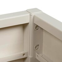 Tuin Bloempot Wit 36 x 36 x 35 cm Polypropyleen 7