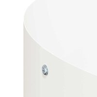 Tuin Bloempot Wit 30 x 30 x 20 cm Staal 7