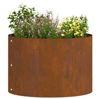 Tuin Bloempot Bruin 30 x 30 x 20 cm Cortenstaal 3