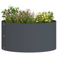 Tuin Bloempot Antraciet 40 x 40 x 20 cm Staal 3
