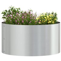 Tuin Bloempot Zilver 40 x 40 x 20 cm Gegalvaniseerd staal 3