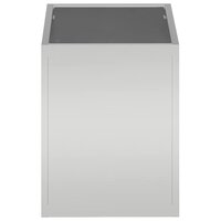 Tuin Bloempot Zilver 50 x 32 x 40 cm Gegalvaniseerd staal 6