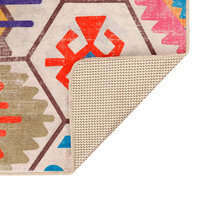 Vloerkleed wasbaar anti-slip 80x150 cm meerkleurig 4