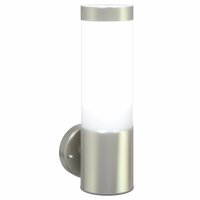 Buitenwandlamp Zilver 12 x 7.5 x 27 cm Roestvrij staal 9