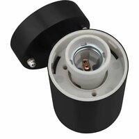 Buitenwandlamp Zwart 12 x 7.5 x 27 cm Roestvrij staal 8