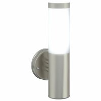 Buiten Wandlamp Zilver 15 x 7.5 x 33 cm Roestvrij staal 9